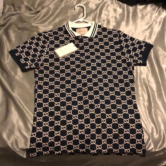 black and white gucci shirt